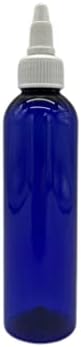 4 גרם בקבוקי פלסטיק קוסמו כחולים -12 חבילה לבקבוק ריק ניתן למילוי מחדש - BPA בחינם - שמנים אתרים - ארומתרפיה | כובעי עליון